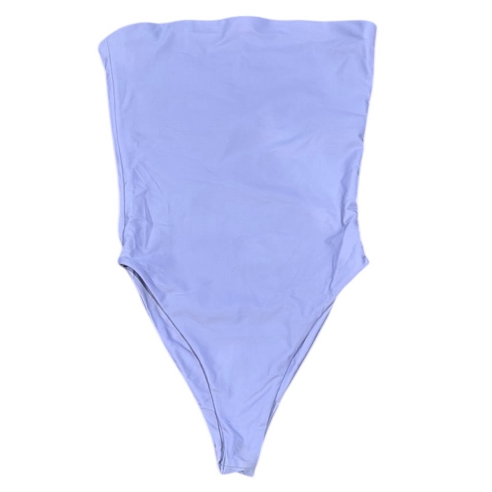 Dos Gardenias Purple One Piece Swim Suit